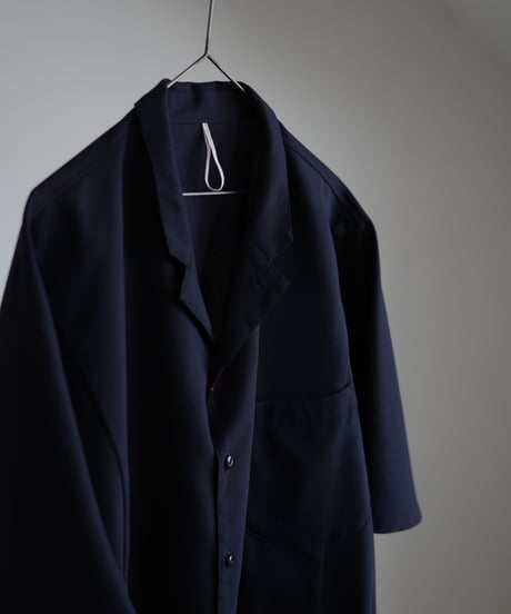 m's braque "Notched Collar Kite Shirt"