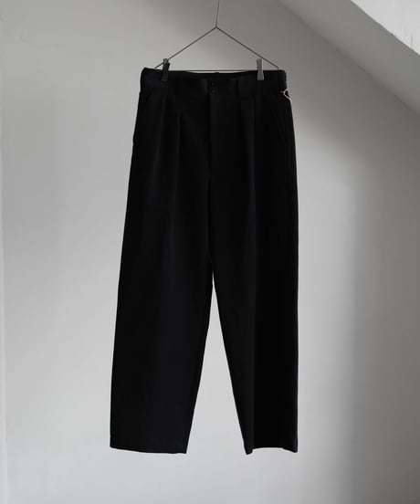 ULTERIOR "R/C West Point Tucked Mil-Trousers"