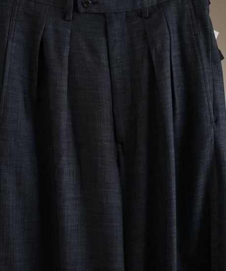 m's braque "Cropped 2-In-Tucked Wide Dress Pants"