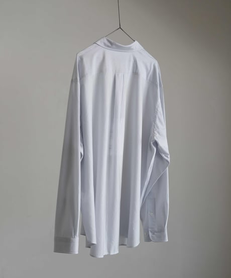 KANEMASA PHIL. "46G Stripe Atmosphere Shirt"