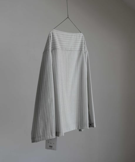 nonnotte "Draping Big Basque Shirt(With Pocket)"