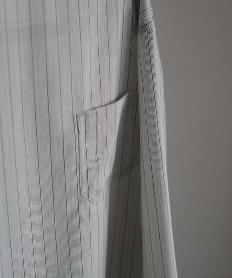 nonnotte "Draping Big Basque Shirt(With Pocket)"