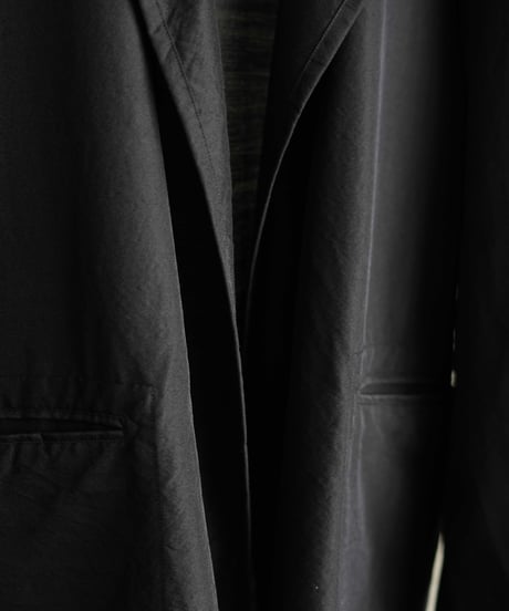 ULTERIOR "Washed Wool Silk Twill Sh-Jkt"