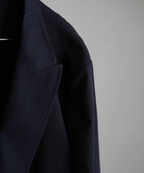 ULTERIOR "Wool Washi Stripe Db Jkt"