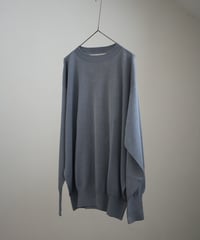 Olde H & Daughter "Silk Plain Stitch Crew L/S"