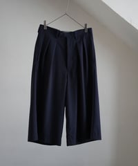 m's braque "Cropped 2-In-Tucked Wide Dress Pants"