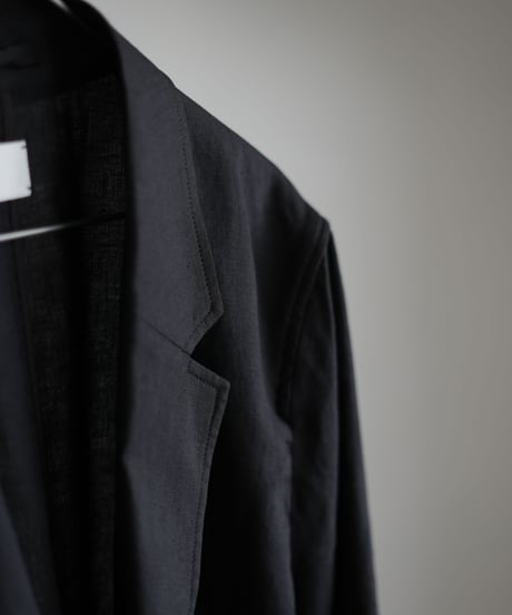 ATON "Silk Linen Mixing Tailored Jacket"