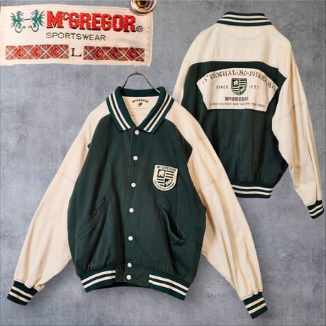 80s マックレガー ウールブルゾン ジャケット ニチメン マスタード Lサイズ 2024 FALL / WINTER 03 WINTER - McGREGOR | マックレガー公式サイト