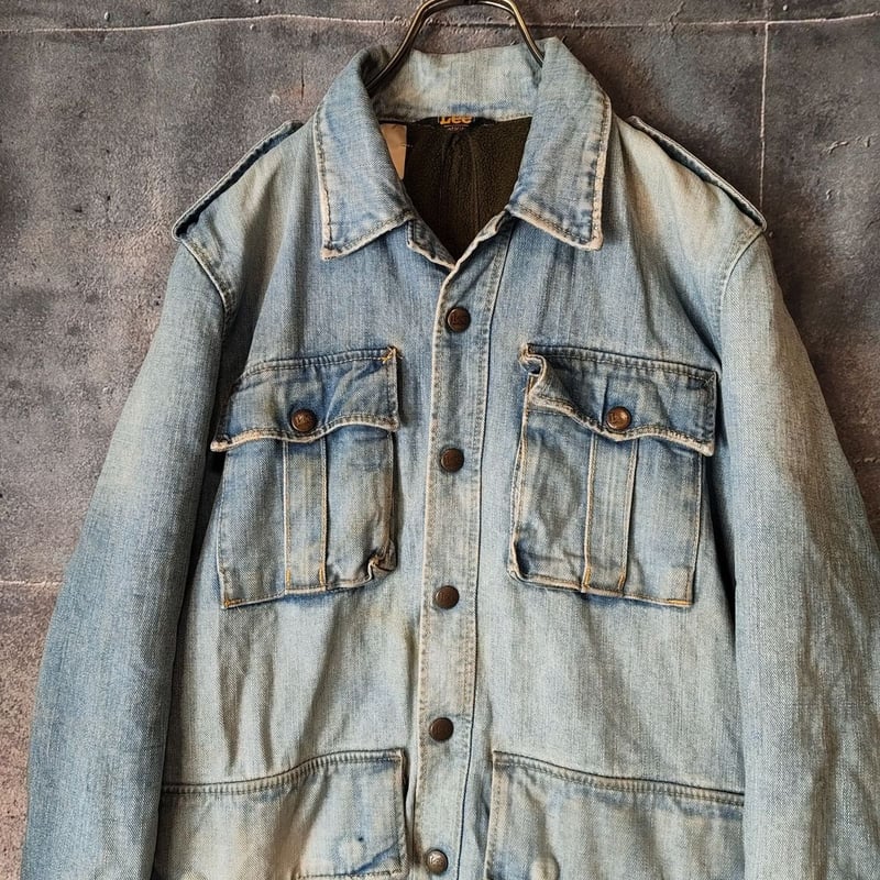ジャケット・アウター n.hoolywood lee N.HOOLYWOOD × Lee 別注 デニム サファリジャケット 裏ボア M-65型 20