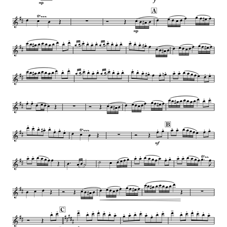 [Sax.4]Turkish March/W.A.Mozart | Arr. Yuki Okuno