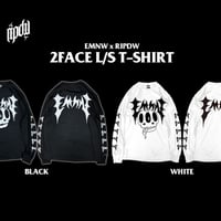 【EMNW×RIPDW】 2FACE LONG SLEEVE T-SHIRT [White]