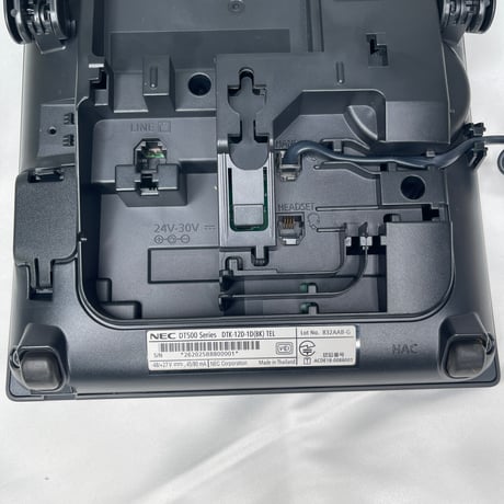 【中古】DTK-12D-1D(BK)TEL 12ボタンデジタル多機能電話機