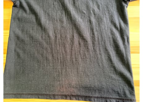 フラットヘッド LAサーフプリントTシャツ黒 38 Mサイズ　黒　男女兼用