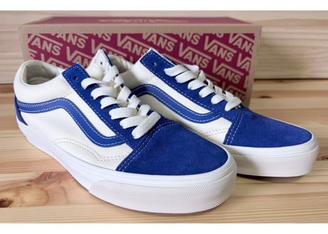 バンズ　VANS オールドスクール　キャンバス/スエード　レディーススニーカー　Surf The Web（ブルー）23.5cm