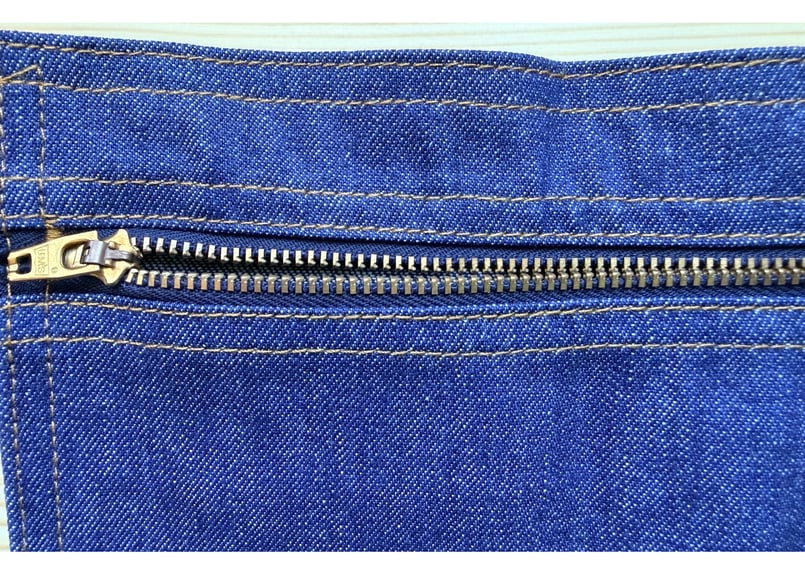 リーバイス Levi's オレンジタブデニムクラッチバッグ 綿 ライトブルー