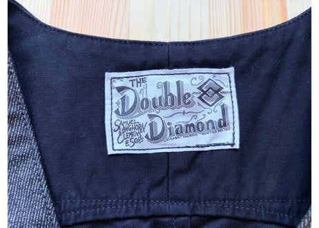 リアルマッコイズ　DOUBLE DIAMNDO ベスト　綿 M 黒　男女兼用