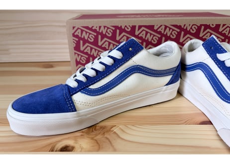 バンズ　VANS オールドスクール　キャンバス/スエード　レディーススニーカー　Surf The Web（ブルー）23.5cm