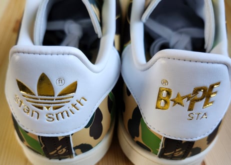 アディダス　STAN SMITH×BAPE オリジナルス20周年記念　メンズスニーカー26.5㎝