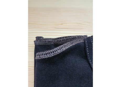 リアルマッコイズ  JOE McCOY ヘンリーアンダーTシャツ38-40 黒　男女兼用
