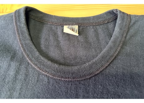 フラットヘッド LAサーフプリントTシャツ黒 38 Mサイズ　黒　男女兼用
