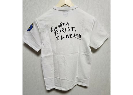 リアルマッコイズ " AIR BORN "Tシャツ　綿　38　白　男女兼用