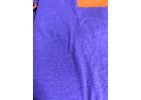 リアルマッコイズ　ジョーマッコイリバーシブルTシャツ 38-40 紫/オレンジ　男女兼用