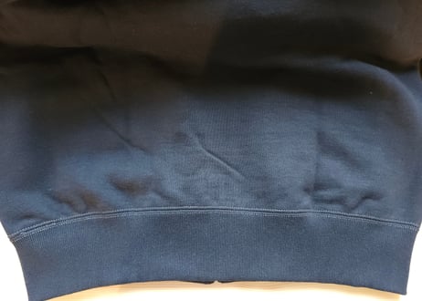 リアルマッコイズ　フルジップパーカー12オンス　綿　M　黒　男女兼用