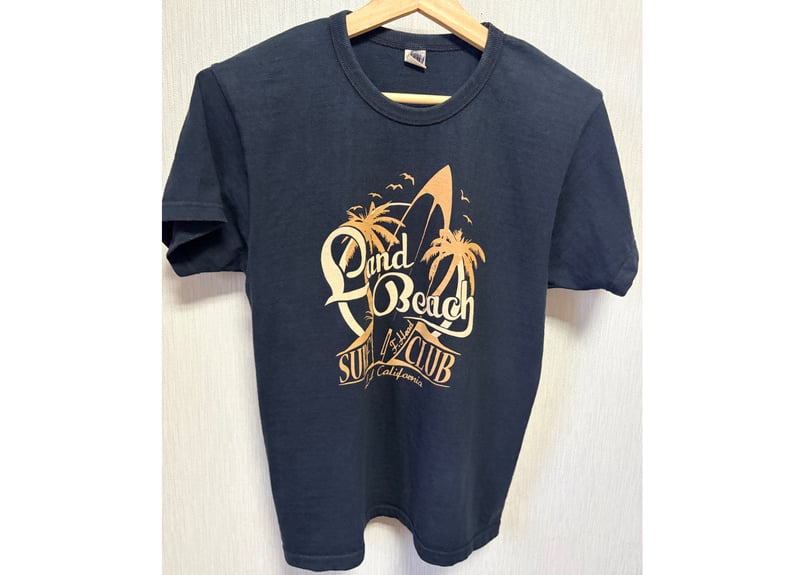 The Flat Head 半袖シャツ38 フラットヘッド THE FLAT HEAD LAサーフプリントTシャツ 38（Mサイズ