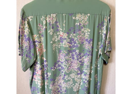 サンサーフ　CHERRY BLOSSOMS 桜アロハシャツ　Sサイズ　男女兼用