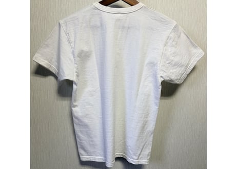 フラットヘッド　LAサーフデザインTシャツ　白　38Mサイズ　男女兼用