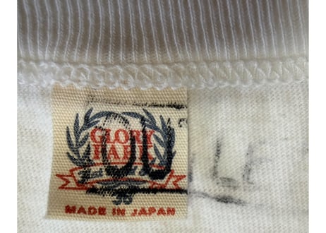 フラットヘッド　LAサーフデザインTシャツ　白　38Mサイズ　男女兼用