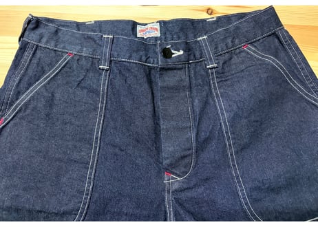 リアルマッコイズ　ジョーマッコイデニムショートパンツM濃紺