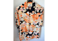 サンサーフ King Smith KIMONO DESIGN 着物柄　アロハシャツSサイズ　男女兼用