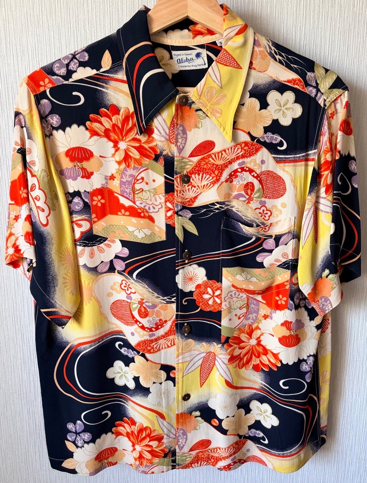 サンサーフ Sun Surf KING SMITH KIMONO DESIGNアロハシャツ着物