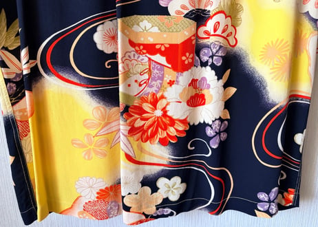 サンサーフKING SMITH KIMONO DESIGN アロハシャツ着物柄　Sサイズ　男女兼用