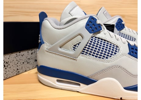 ナイキ AIR JORDAN 4 RETORO インダストリアルブルー　メンズスニーカー　26.5㎝