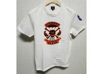リアルマッコイズ " AIR BORN "Tシャツ　綿　38　白　男女兼用