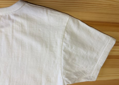 フラットヘッド　LAサーフデザインTシャツ　白　38Mサイズ　男女兼用