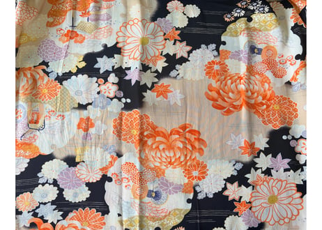 サンサーフ King Smith KIMONO DESIGN 着物柄　アロハシャツSサイズ　男女兼用