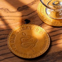LEATHER COASTER