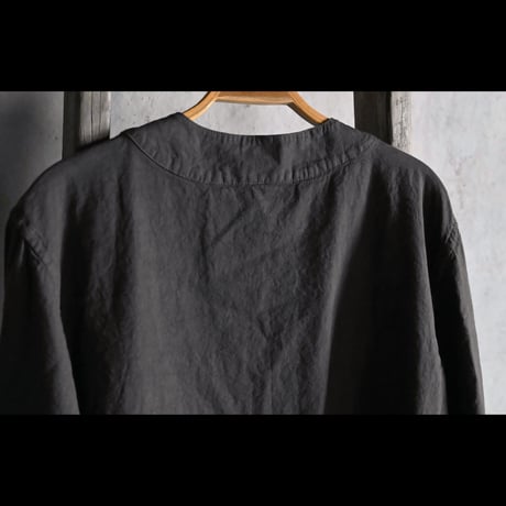 ファーマーズシャツ　チャコール　リプロダクト