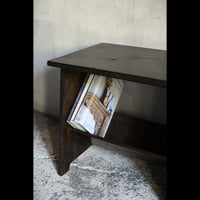 ブックスタンド付き　サイドテーブル