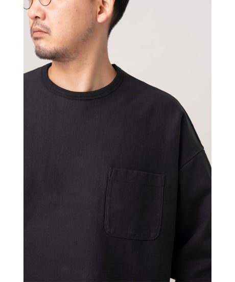 Super Epic Pocket Tee　　　　　　　　　［BLACK / 反応染め］