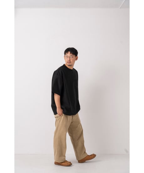 Super Epic Pocket Tee　　　　　　　　　［BLACK / 反応染め］