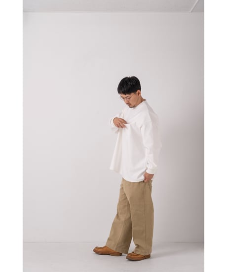 SuperEpic Long Sleeve Pocket Tee　　　　［WHITE / 製品晒し］
