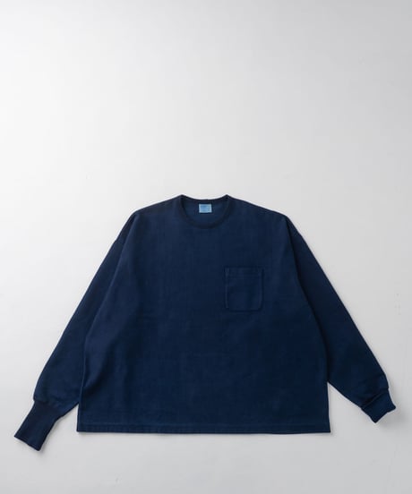 Super Epic Long Sleeve Tee　　　　　［本藍（勝） / 天然藍染］99