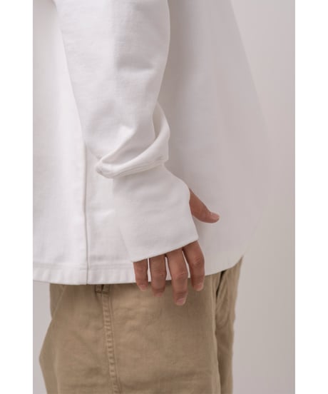 SuperEpic Long Sleeve Pocket Tee　　　　［WHITE / 製品晒し］