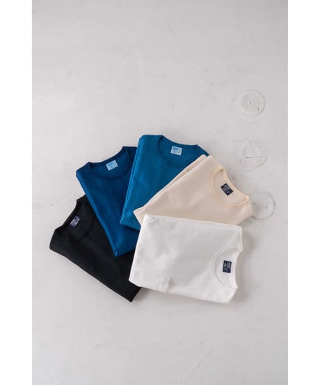 SuperEpic Long Sleeve Pocket Tee　　［本藍（濃） / 天然藍染］