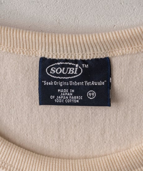 SuperEpic Long Sleeve Pocket Tee　　　　［NATURAL / 未加工］