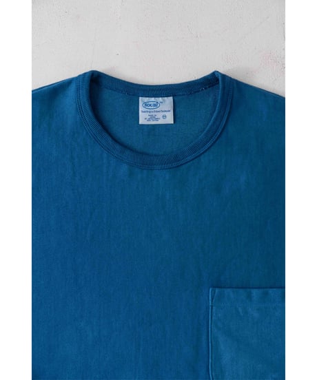 SuperEpic Long Sleeve Pocket Tee　　［本藍（淡） / 天然藍染］